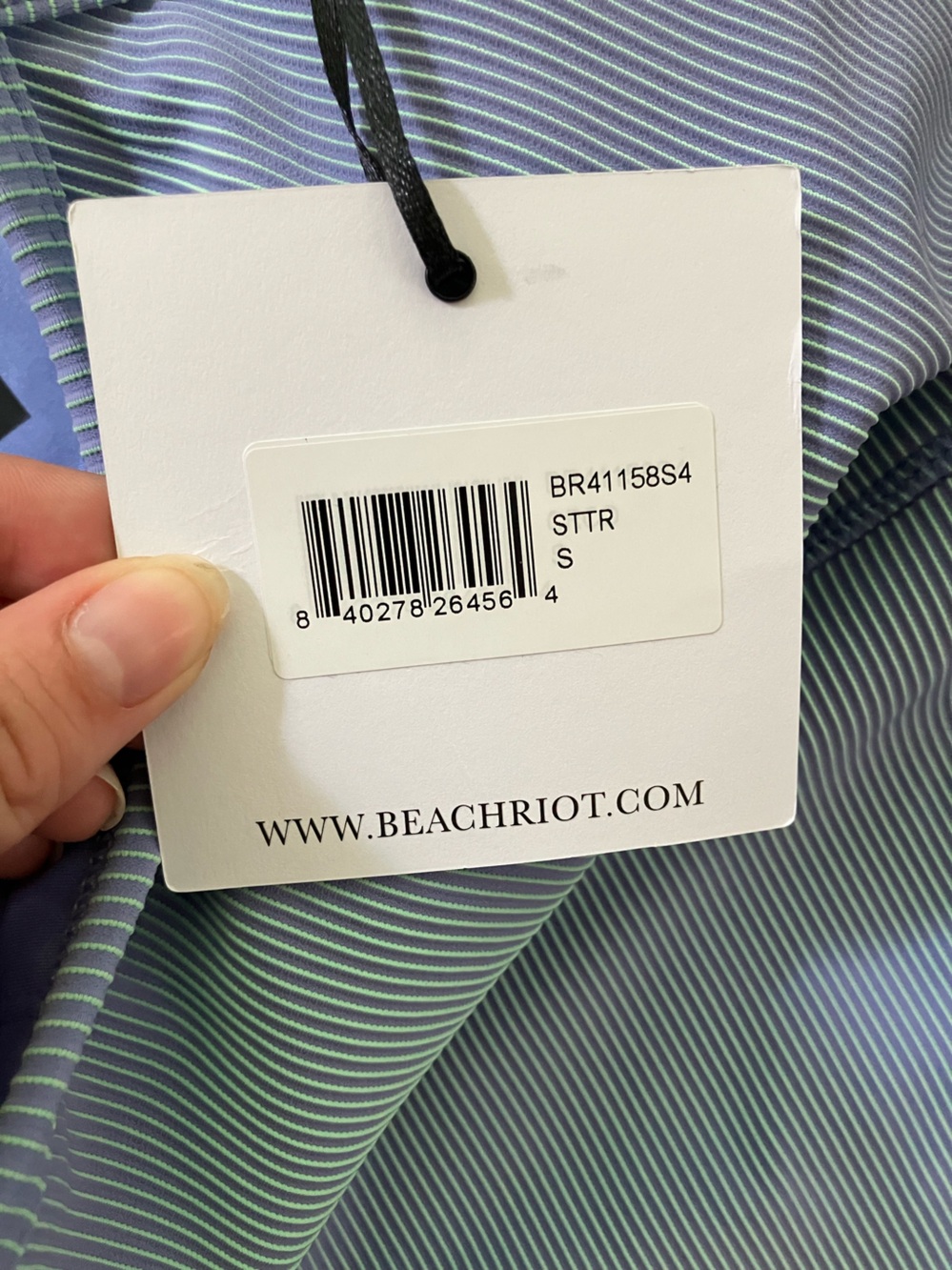 Beach Riot Raelyn Dress in Seashore Ribbed Two Tone - Picture 4 of 4